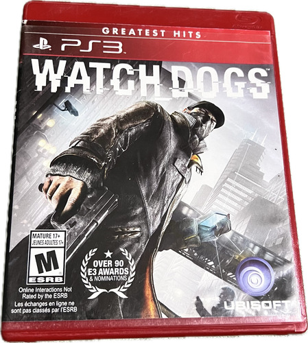 Watch Dogs Standard Edition Ubisoft Ps3 Físico (Reacondicionado)
