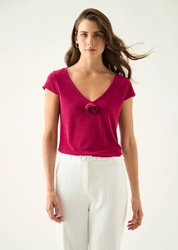 Polera Lisa Fucsia Ash 14207125051116