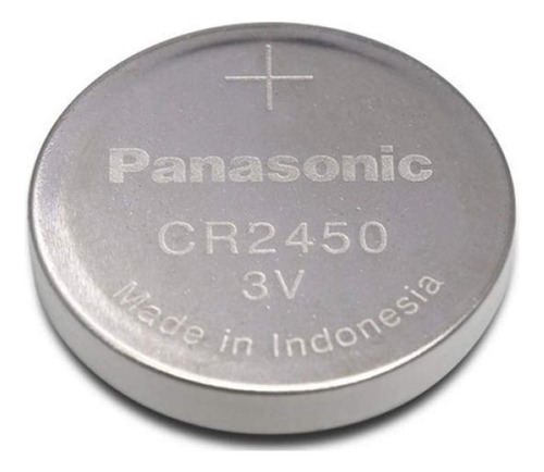 Pila Cr2450 Panasonic Cr Cr-2450el Botón - Pack De 5 Unidades