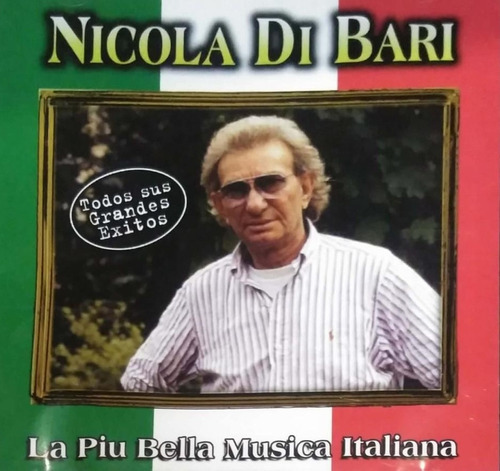 Nicola Di Bari La Piu Bella Musica Italiana Exitos Cd Pvl 