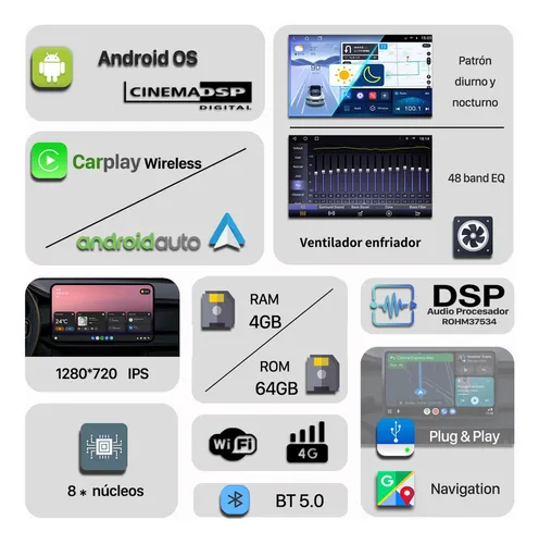 Qp Estéreo Android Para Vw Jetta Clasico A4 2008-2015