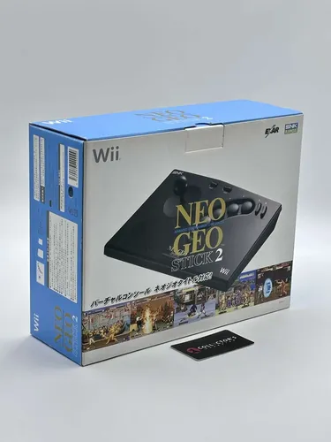 Neo Geo Stick 2 - Controle Arcade Oficial Snk Para Wii | MercadoLivre