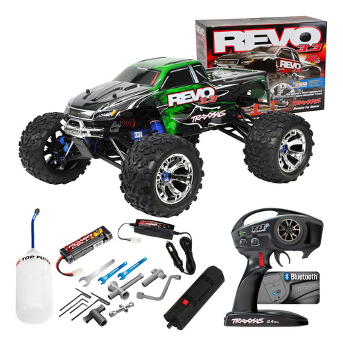 Revo 3.3 Nitro Traxxas 53097-3 Carro Rc Camioneta 4x4 