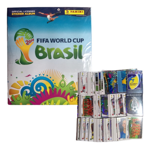Álbum Copa Del Mundo Brasil 2014 + 600 Estampas Panini