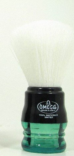 Cepillo De Rasurar - Omega Synthetic Bristle Shaving Brush W