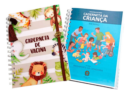 Carnet De Vacunación Niño Versión Actualizada - Tapa Dura Color Beige