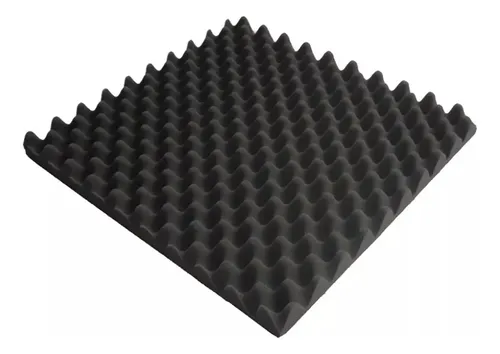 comprar Espuma Acústica Kit 12 Placas 50cm X 50cm X 2cm Caixa De Ovo
