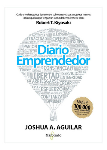 Diario Emprendedor 2ed, De Aguilar,joshua A. Editorial Marcombo, Tapa Blanda En Español