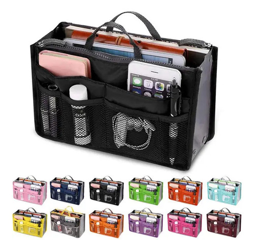 Organizador Bolso Dama Expandible Viaje Cosmetiquero