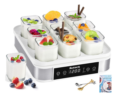 Suteck Yogurt Maker, Fabricante De Yogur Griego Con Control.