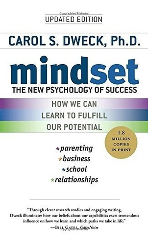 Book : Mindset: The New Psychology Of Success - Carol S. ...