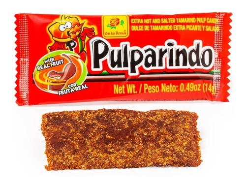 Imagen 5 de 5 de Caja Dulces Mexicanos Pulparindo X 20 Extra Picante Envio Ya