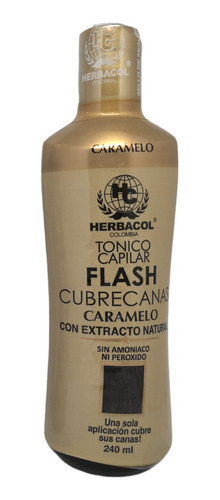 Tonico Capilar Flash Cubre Canas Carame - mL a $154