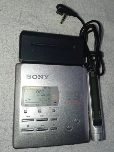 Mini Disc Sony Mz-r55 Con Control De Auricular Made In Japan
