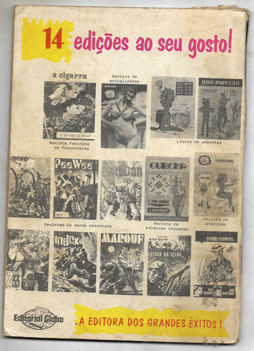 Coleção Ataque Gigante No 7 Editorial Globo Hist De Guerra (Usado)