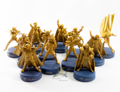 Saint Seiya Mc 12 Caballeros Dorados  Golden Toys