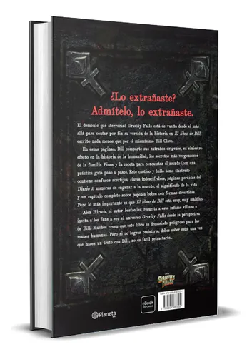 El Libro De Bill Tapa Dura: Gravity Falls, De Alex Hirsch. Editorial Planeta, Tapa Dura En Español, 2024