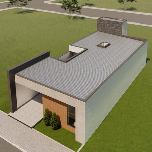 Projeto Pronto Casa Térrea Lote 8x20 Completo