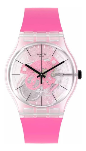 Reloj Swatch Pink Daze So29k107 Original