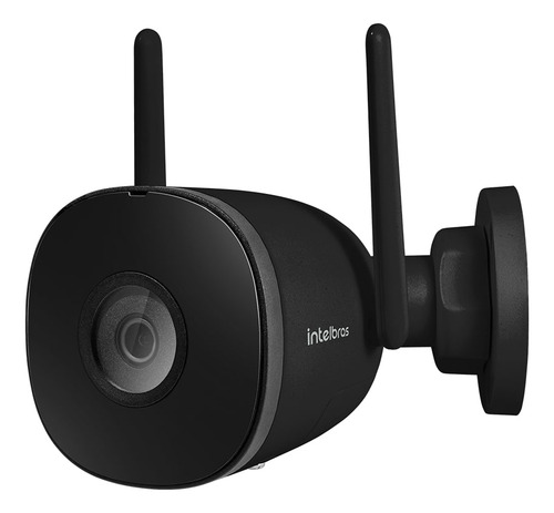 Kit 9 Câmera Wi-fi Zoom Áudio Externa Im5 Sc Black Intelbras