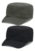 Comprar 2 Gorras De Cadete Del Ejército Gorras Militares Ajustables
