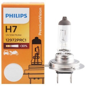 Lâmpada De Farol H7 12v 55w Philips Halogena Lote 10 Peças