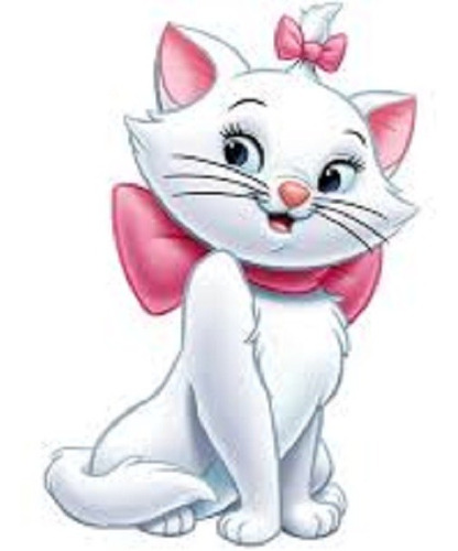 Imagem 2 de 3 de Prato Raso Infantil Pratinho Gata Marie Disney - Gedex
