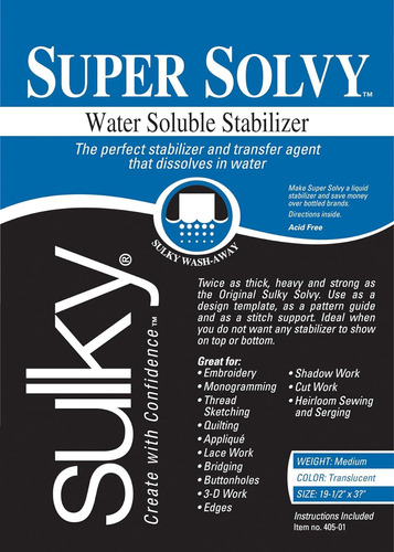 102122 Super Solvy Estabilizador Soluble Agua, 19.5 X36...