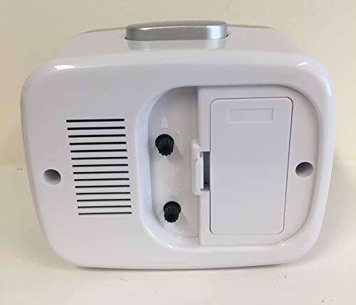 Reloj Despertador Con Esfera Súper Luminosa Unity, Blanco, 4