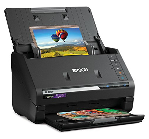 Epson Fastfoto Ff-680w Sistema Inalámbrico De Escaneo De Fot