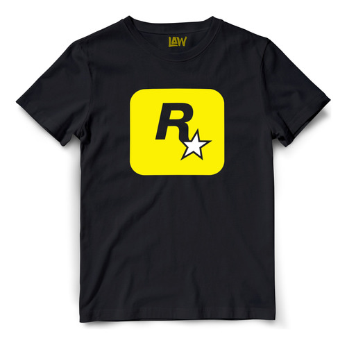 Remera Rockstar Games -  Take-two - Videojuegos Gta - Unisex