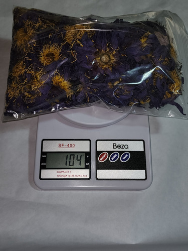 Flor De Loto Azul, Blue Lotus Flower, Nymphaea Caerulea 100g