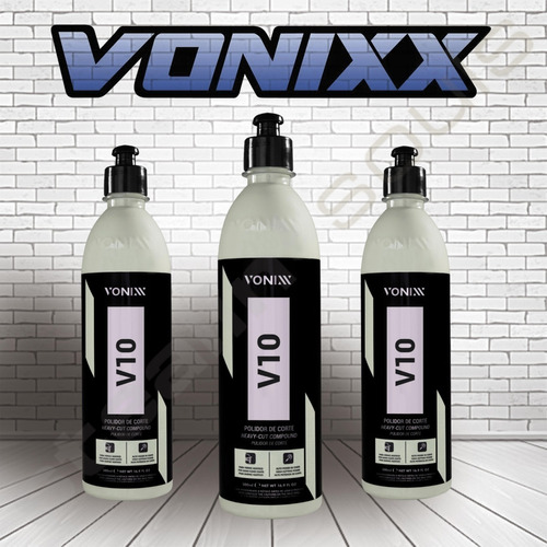 Vonixx | V10 | Corte Verniz Asiatico | Pulidor Barniz Suave