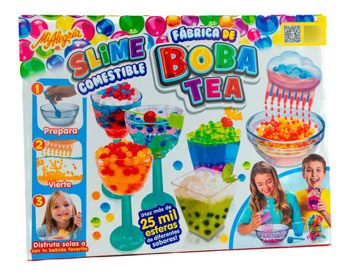Fábrica De Boba Tea - Slime Comestible Juguetes Mi Alegria