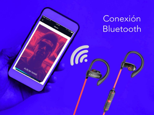 Auriculares Inalámbricos Bluetooth Aiwa Awap6bt