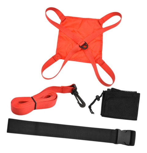 Ch Paracaídas De Natación Resistencia A La Rojo 40 Cm