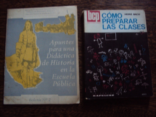 Lote Como Preparar Clases Didactica Historia Escuela Enseñan