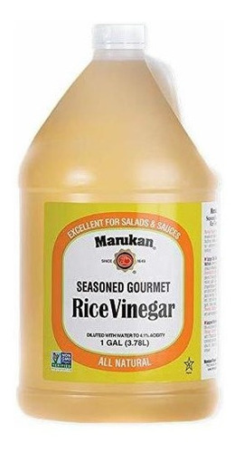 Vinagre De Arroz Sazonado Gourmet Marukan, 1 Galón