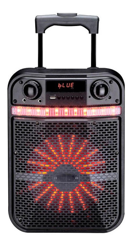 Parlant Bluetooth Jvc Recargable Led Radio Fm Usb