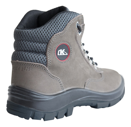 Imagen 3 de 8 de Botin Adventure Nobuck Puntera Pvc C/caja
