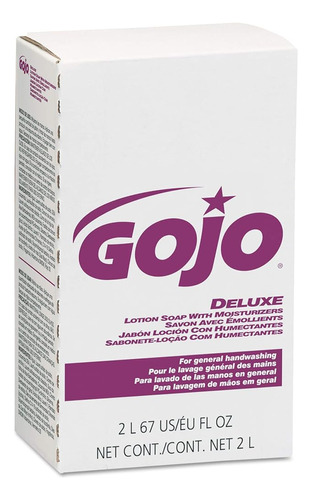 Gojo Nxt Jabón Loción Deluxe Con Hidratantes, Aroma Floral, 