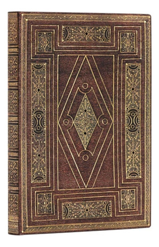 Cuaderno Paperblanks Primer Folio Midi Rayado Marrón
