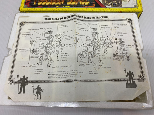 Imagem 9 de 10 de Boneco Articulado Cavaleiros Do Zodiaco Poseidon Anos 90