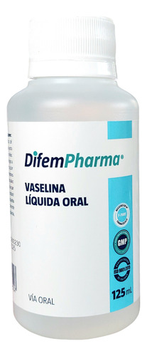 Vaselina Líquida Oral 125 Ml Difem Pharma