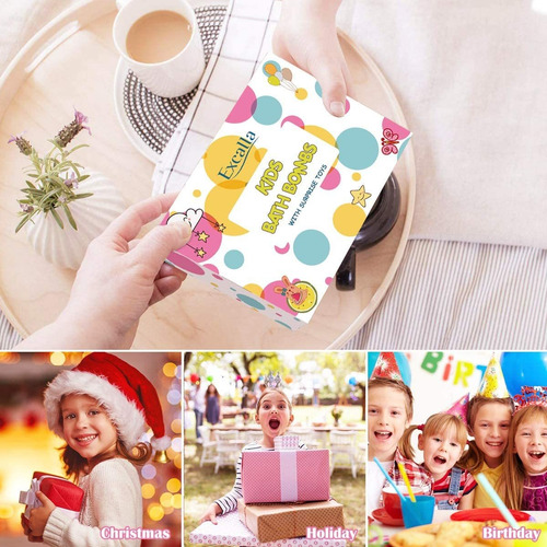 Bath Bombs For Kids With Toys Inside Surprise - 12pack Bubbl