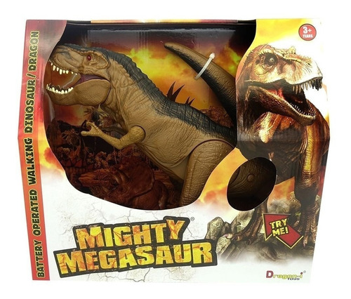 Mighty Megasaur - Tiranosaurio Rex Camina C/ Luz Y Sonido