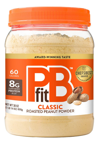 Pbfit Crema De Cacahuate En Polvo Clasica 850gr