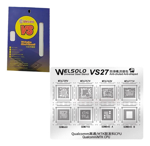 Stencil Para Qc/mtk Cpu Mt6739v/mt6757v Welsolo Vs Mechanic