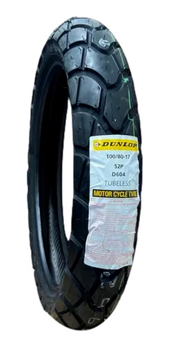 Llanta 100/80-17 D604 Fr Tl Dunlop Dunlop