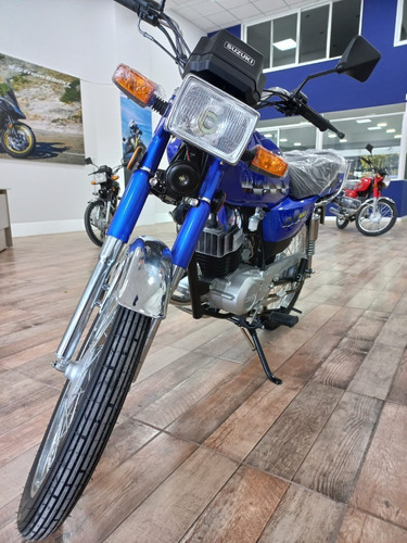 Imagen 4 de 25 de Suzuki Ax 100 2023 Rojo 0km Motocalle Suzuki Agronomia